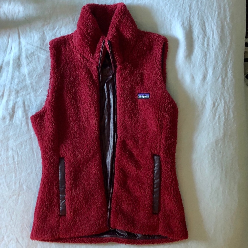 Patagonia Red Fleece Vest